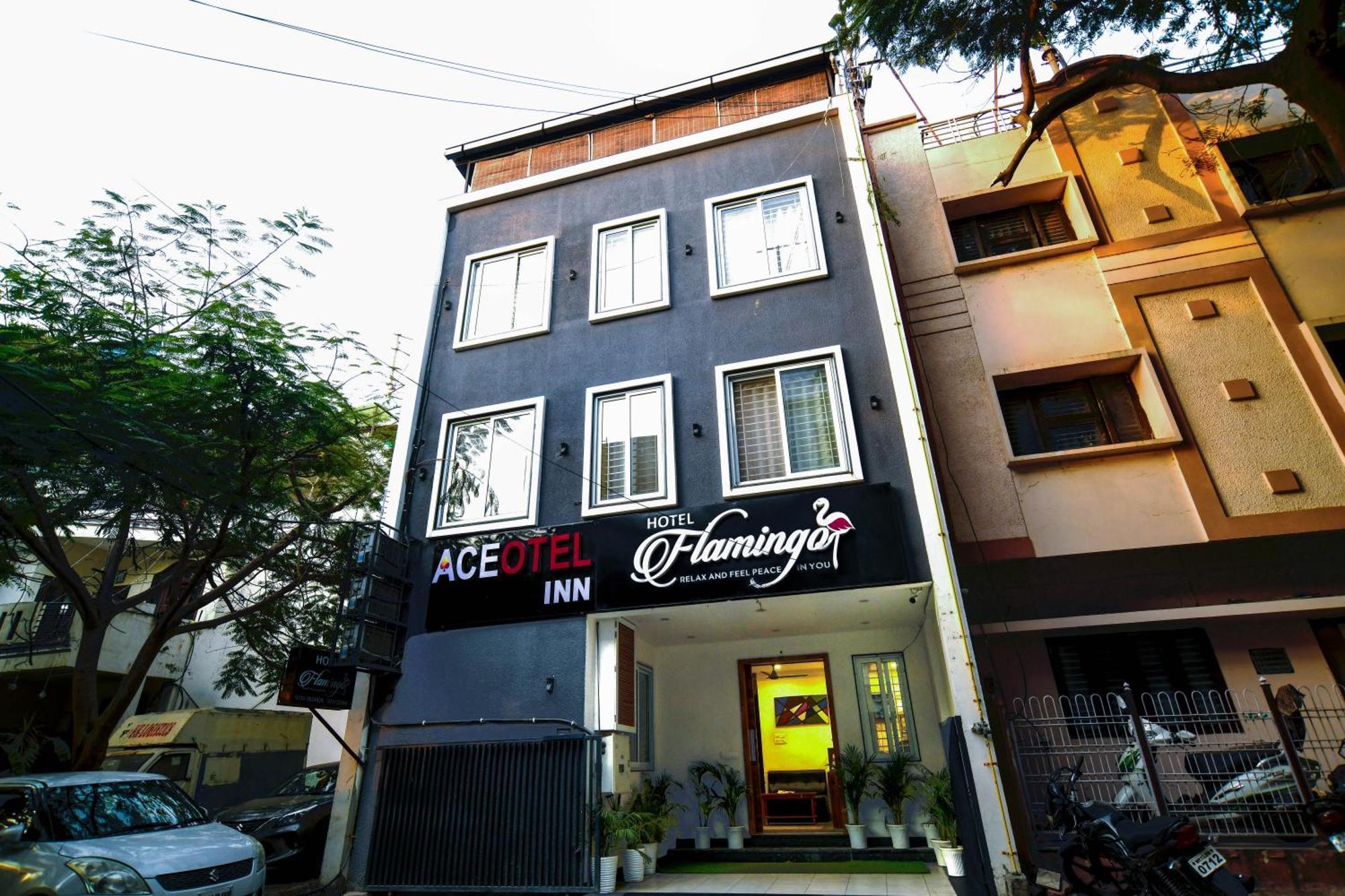 Aceotel Inn Flamingo Indore Buitenkant foto