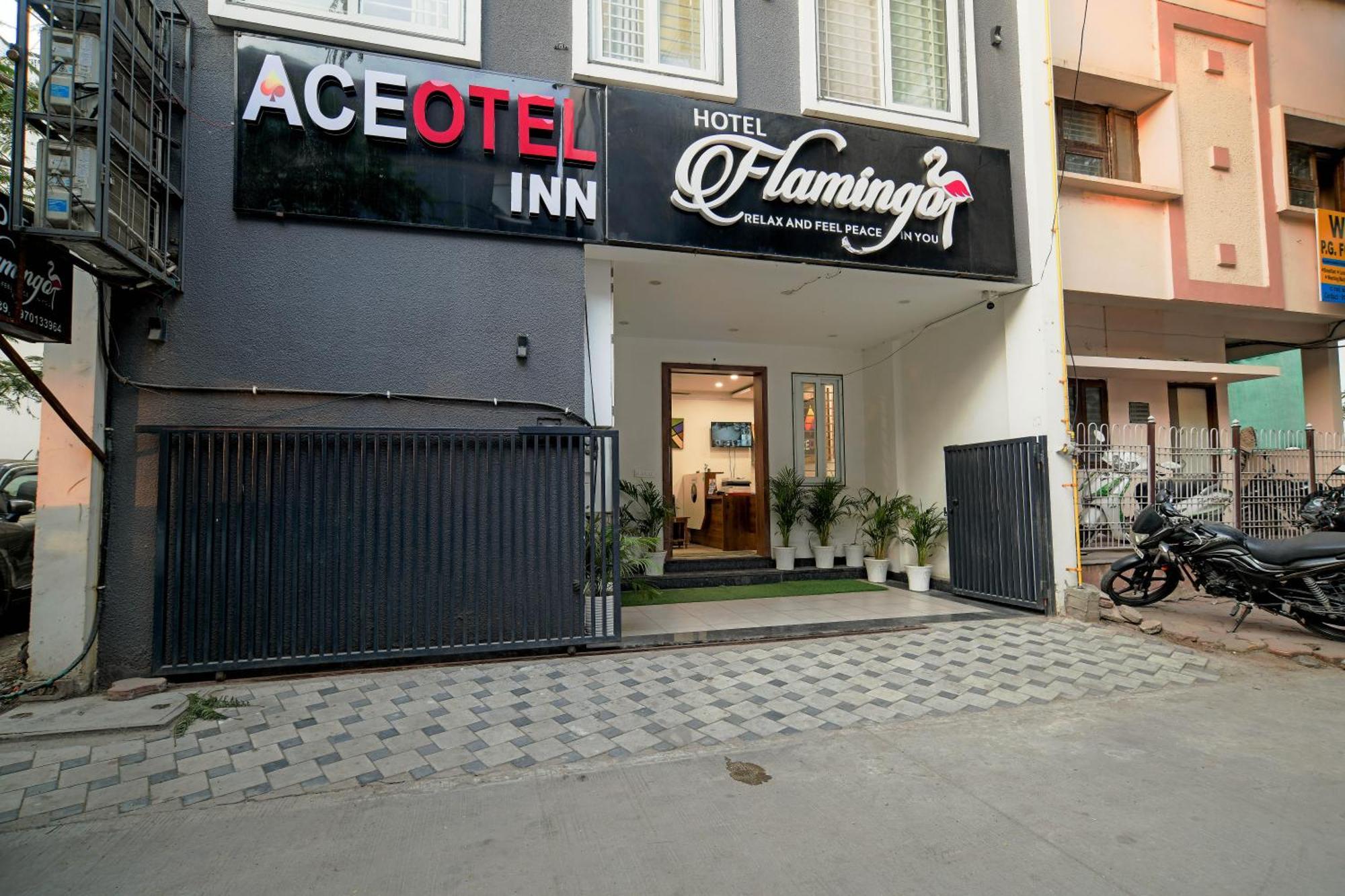 Aceotel Inn Flamingo Indore Buitenkant foto