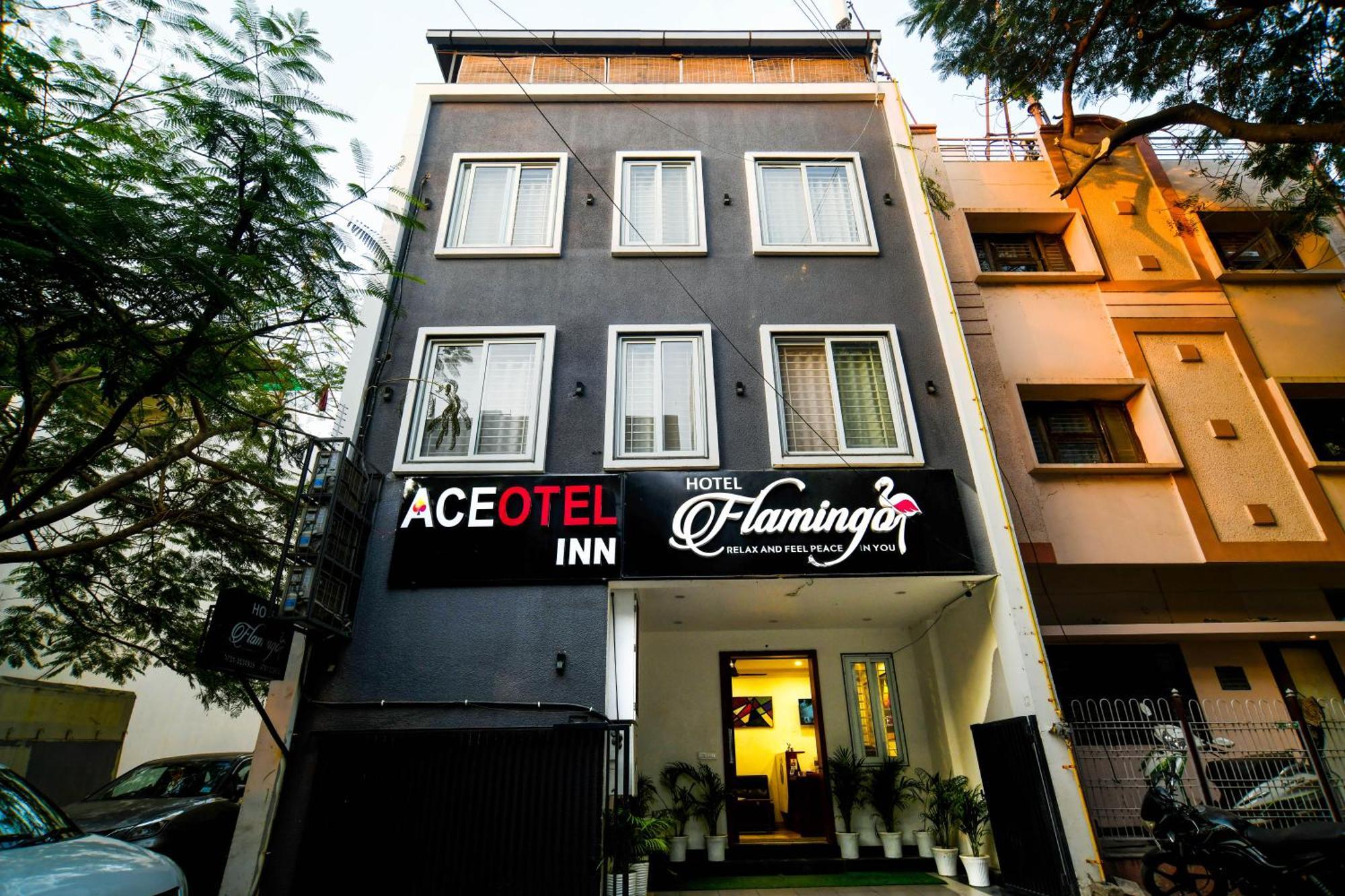 Aceotel Inn Flamingo Indore Buitenkant foto